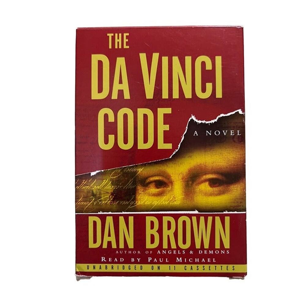 The Da Vinci Code by Dan Brown Audiobook Unabridged Audio Cassette